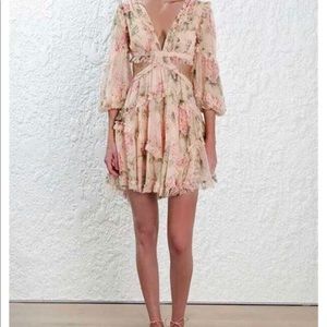 Dresses - Floral Chiffon Boho Deep V neck backless Dress Dresses - Floral Chiffon Boho Deep V neck backless Dress